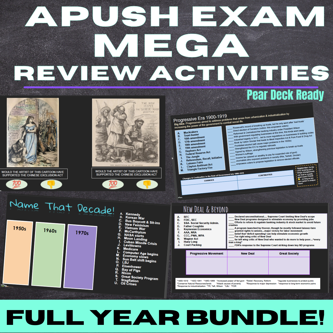 AP US History Full Year Review For the AP Exam! History For Humans