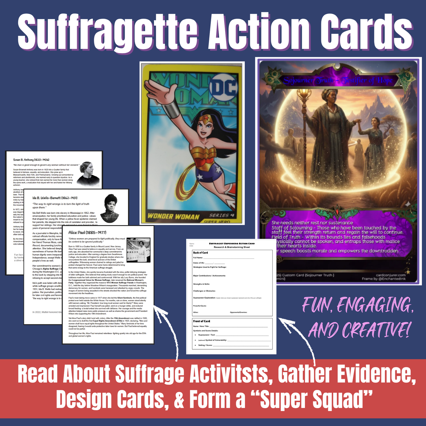 engaging suffrage movement activity