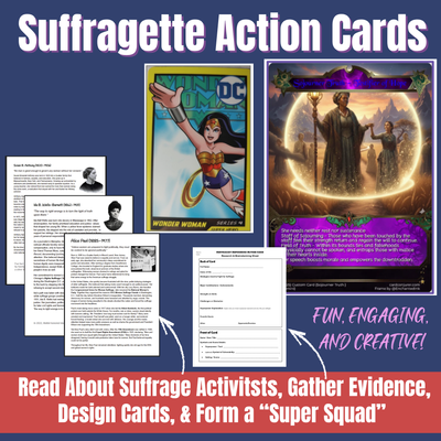 engaging suffrage movement activity