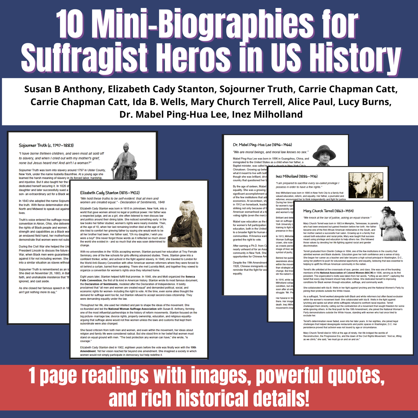 fun suffrage movement lesson plan