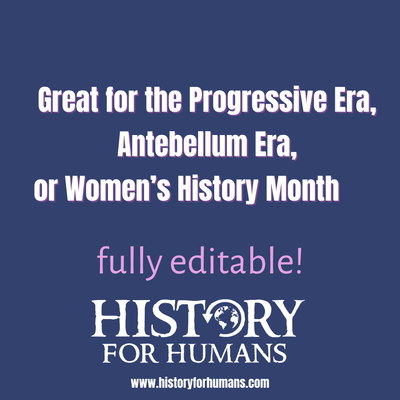 engaging suffragist lesson