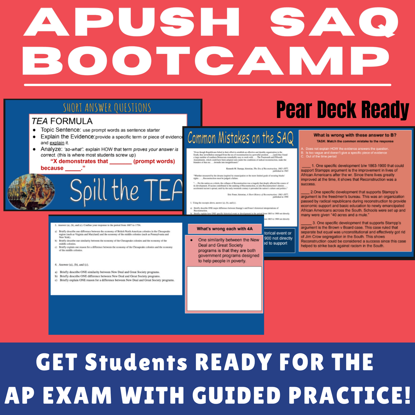 APUSH SAQ Bootcamp