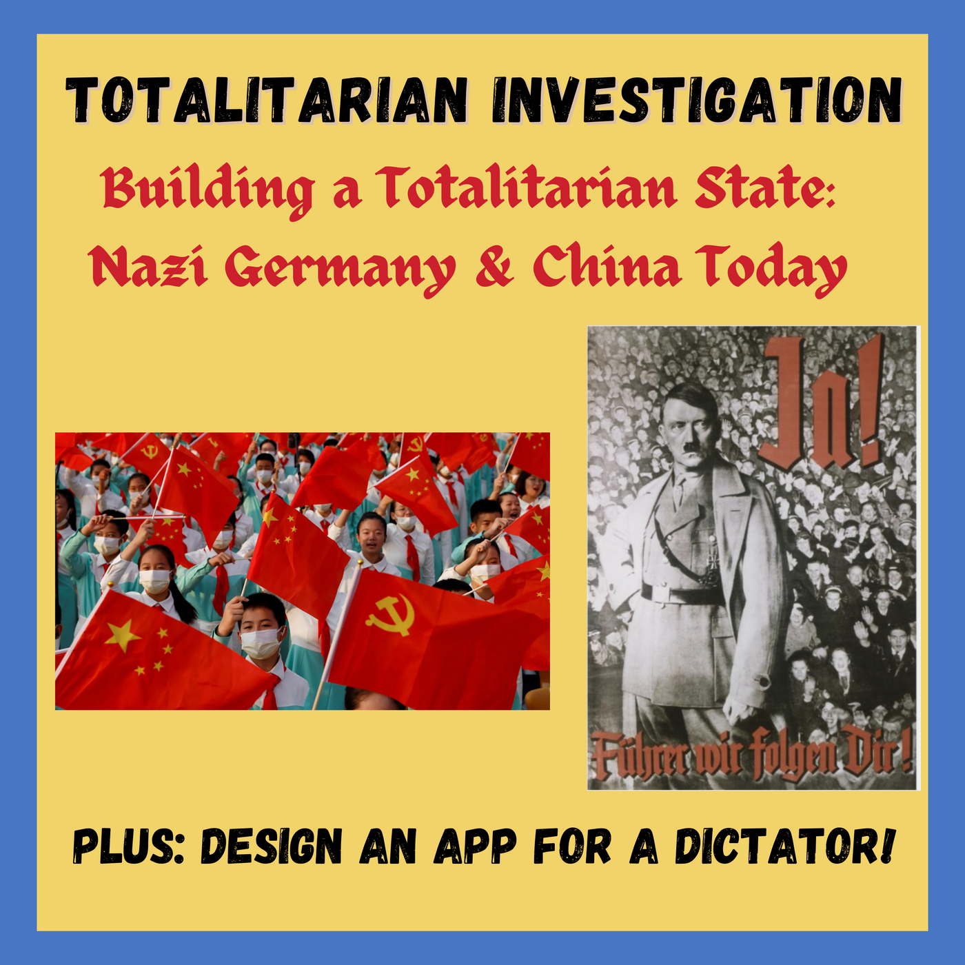 Totalitarian Investigation: How to Build a Totalitarian State